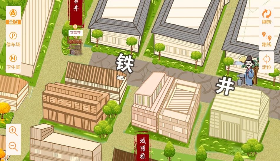 临沂智慧景区：手绘地图与语音导览的完美融合